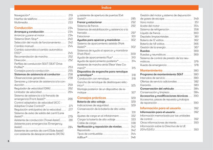 2020-2021 Seat Leon/Leon Sportstourer Owner's Manual | Spanish