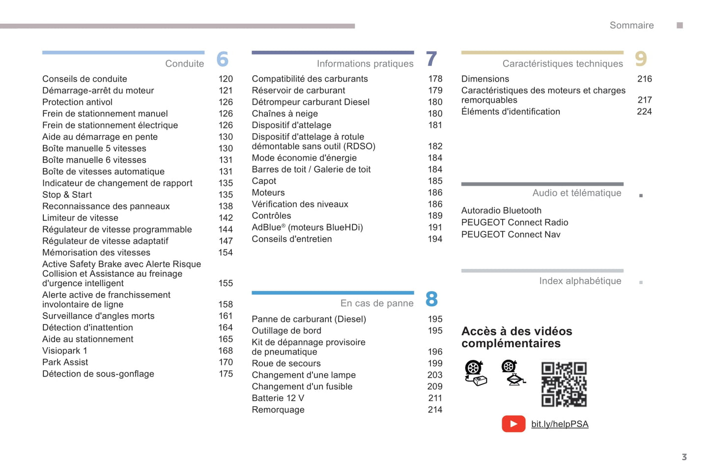 2018-2019 Peugeot Rifter Gebruikershandleiding | Frans