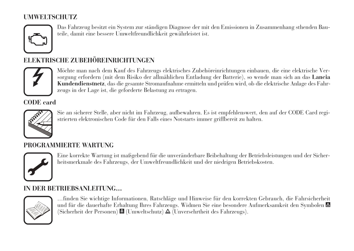 2008-2011 Lancia Phedra Bedienungsanleitung | Deutsch