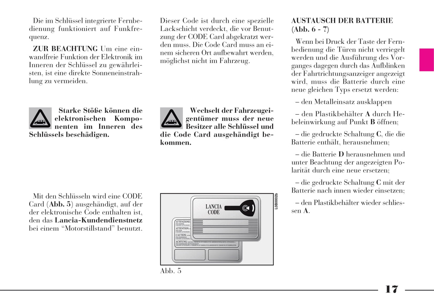 2008-2011 Lancia Phedra Bedienungsanleitung | Deutsch