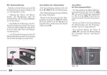 2008-2011 Lancia Phedra Bedienungsanleitung | Deutsch