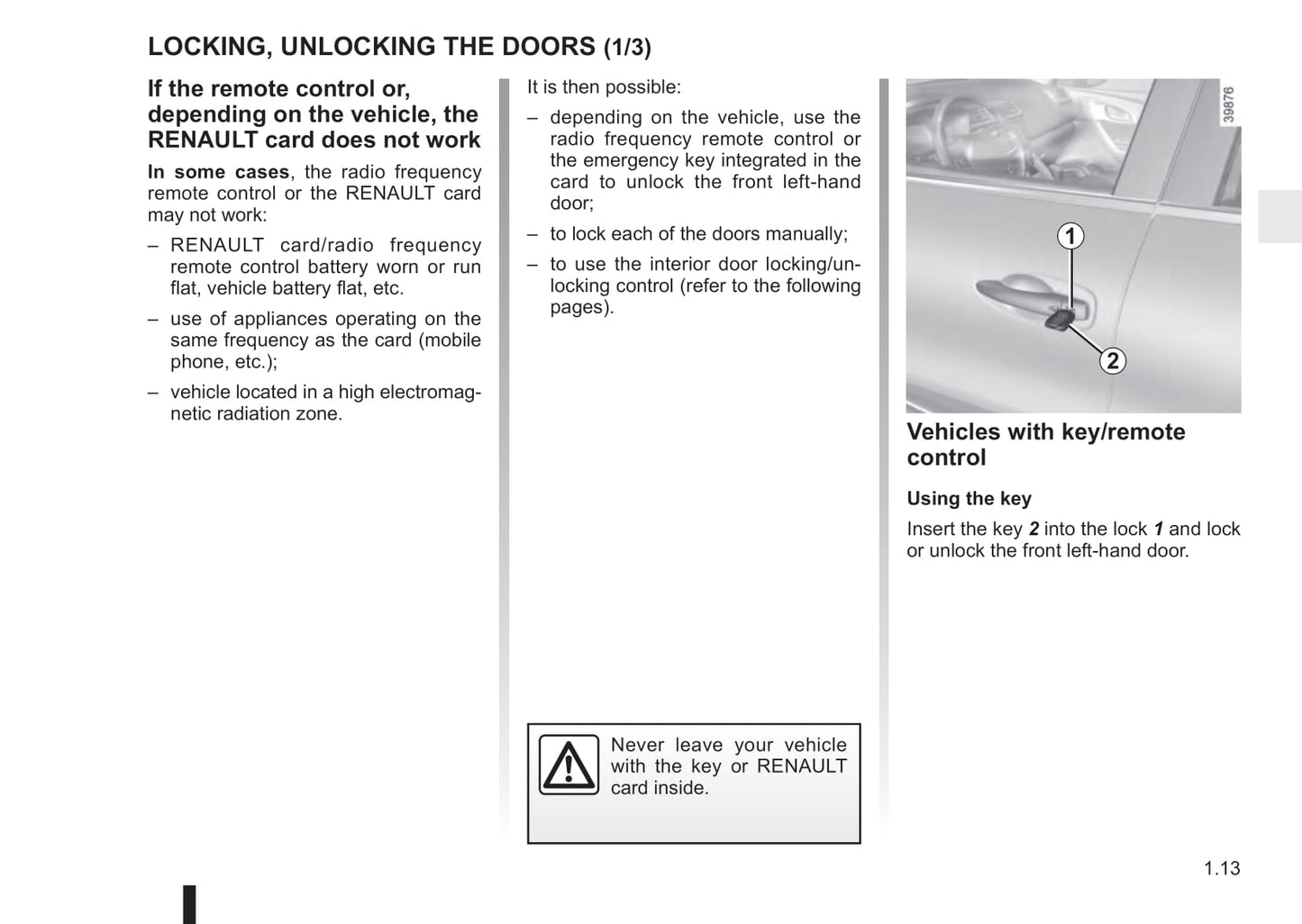 2015-2016 Renault Kadjar Owner's Manual | English