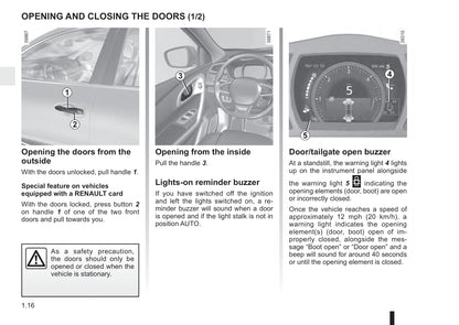 2015-2016 Renault Kadjar Owner's Manual | English