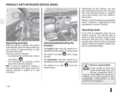 2015-2016 Renault Kadjar Owner's Manual | English