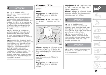 2016-2017 Fiat Punto Bedienungsanleitung | Französisch