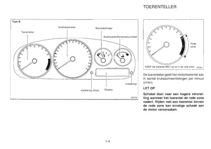 2001-2002 Nissan Primera Owner's Manual | Dutch