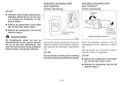 2001-2002 Nissan Primera Owner's Manual | Dutch