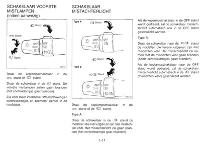 2001-2002 Nissan Primera Owner's Manual | Dutch