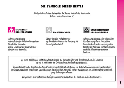 2007-2011 Alfa Romeo GT Bedienungsanleitung | Deutsch