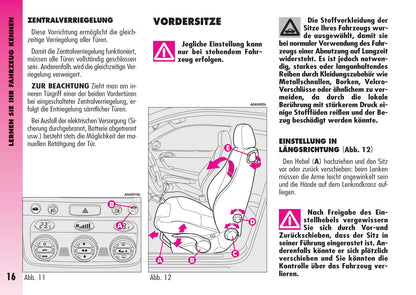 2007-2011 Alfa Romeo GT Bedienungsanleitung | Deutsch