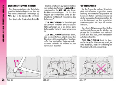 2007-2011 Alfa Romeo GT Bedienungsanleitung | Deutsch