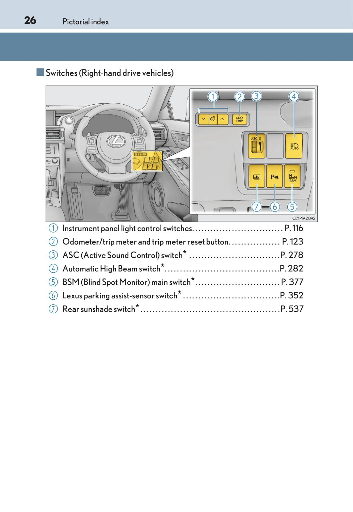 2013-2017 Lexus IS 300h Manuel du propriétaire | Anglais