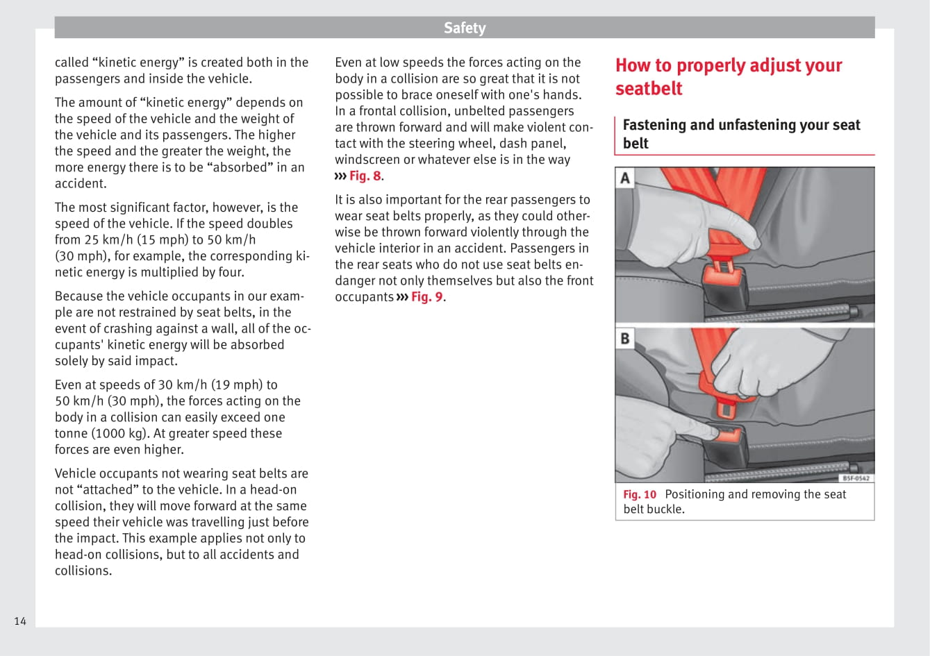 2014-2015 Seat Altea Owner's Manual | English