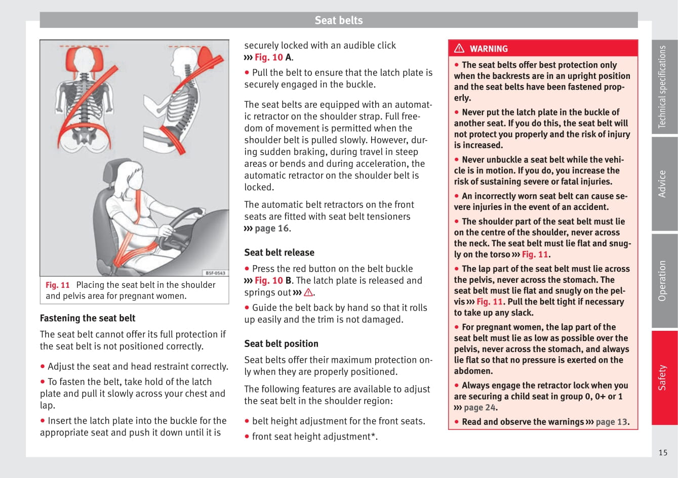 2014-2015 Seat Altea Owner's Manual | English