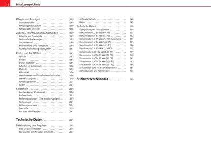 2006-2007 Seat Ibiza Owner's Manual | German