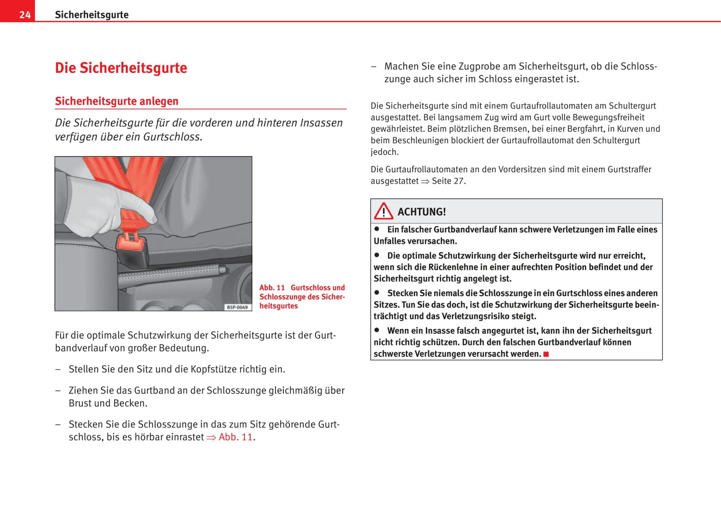 2006-2007 Seat Ibiza Owner's Manual | German