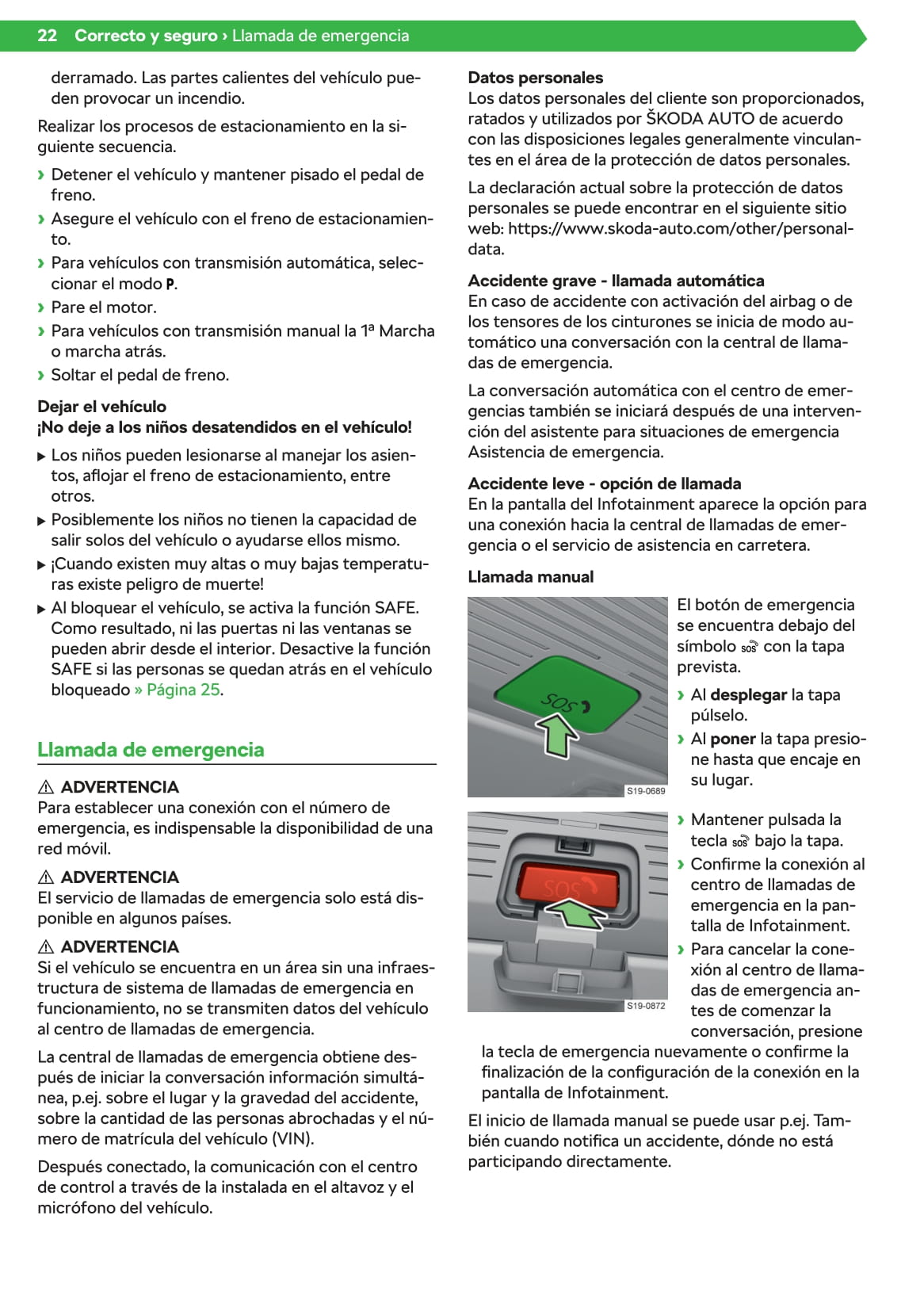 2020 Skoda Octavia Gebruikershandleiding | Spaans