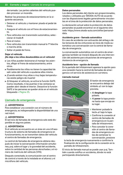 2020 Skoda Octavia Gebruikershandleiding | Spaans