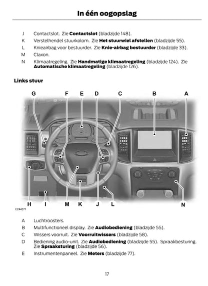 2019-2020 Ford Ranger Bedienungsanleitung | Niederländisch