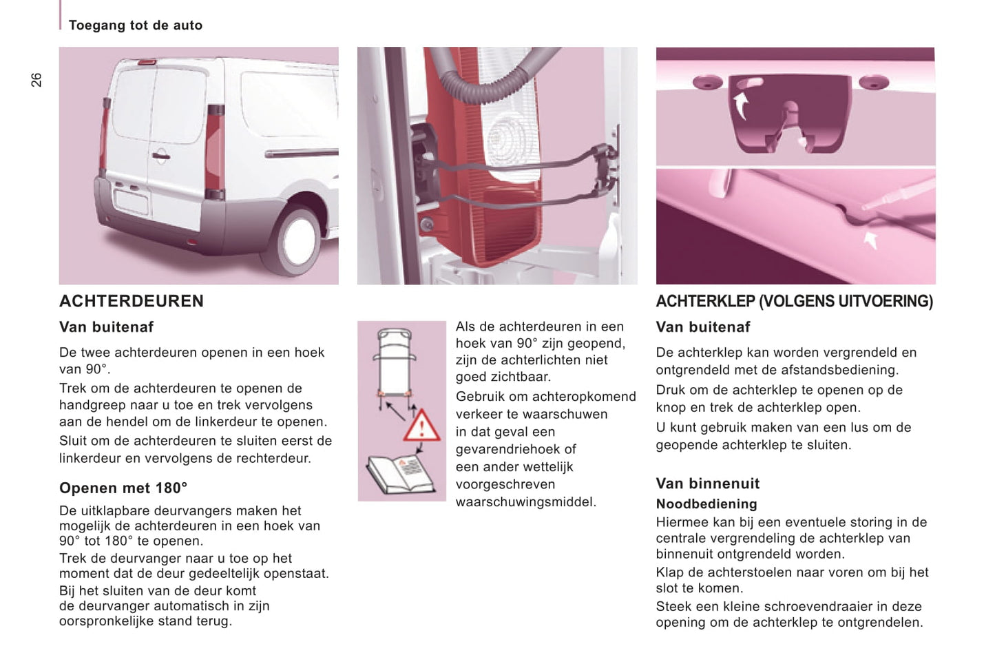 2014-2016 Citroën Jumpy Owner's Manual | Dutch