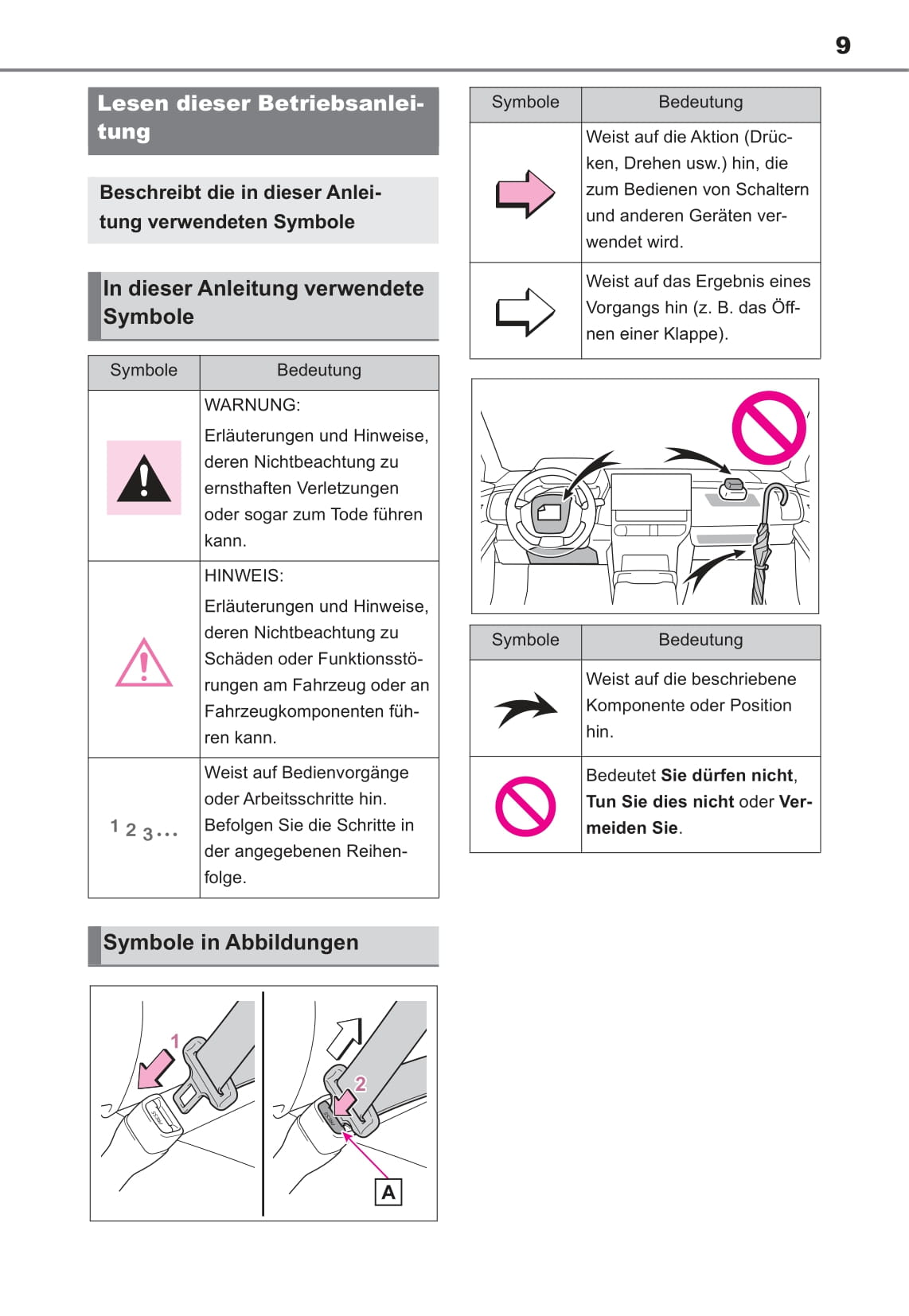 2022 Toyota bZ4X Owner's Manual | German