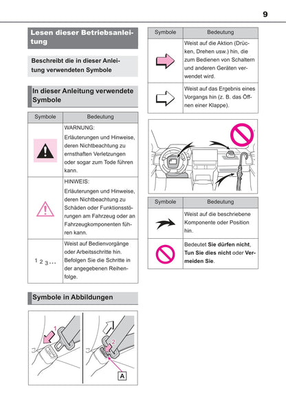 2022 Toyota bZ4X Owner's Manual | German