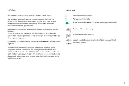 2018-2020 Citroën C5 Aircross Gebruikershandleiding | Nederlands