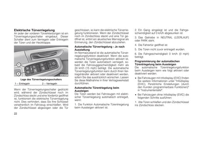 2011-2012 Jeep Cherokee Owner's Manual | German