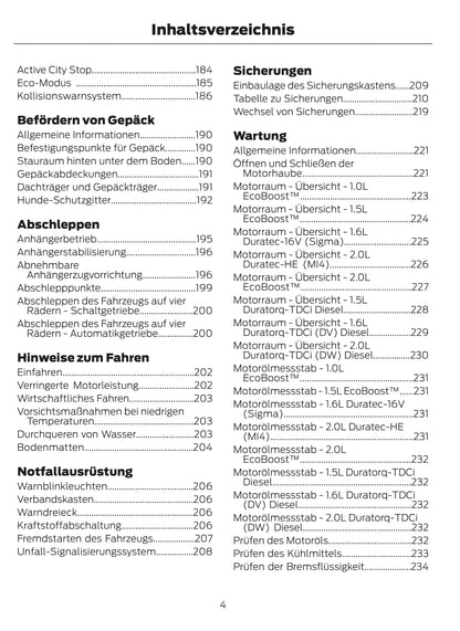 2015 Ford Focus Gebruikershandleiding | Duits