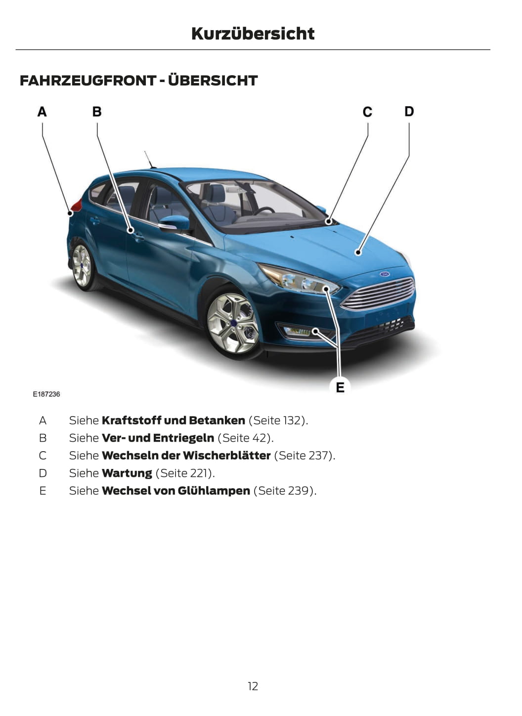 2015 Ford Focus Gebruikershandleiding | Duits