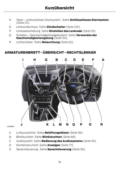 2015 Ford Focus Gebruikershandleiding | Duits