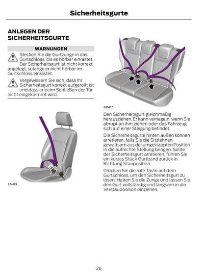 2015 Ford Focus Gebruikershandleiding | Duits