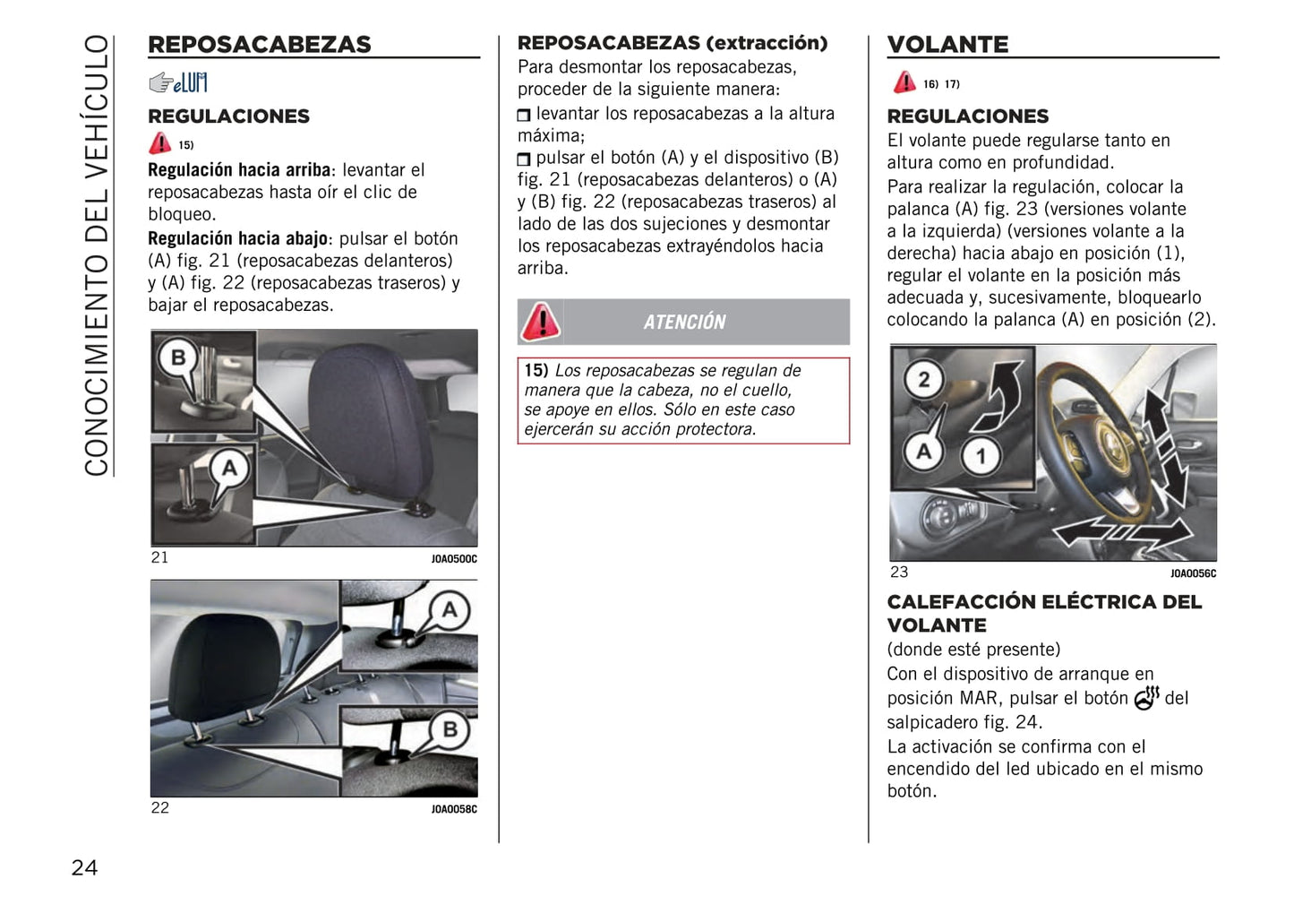 2020-2021 Jeep Renegade Gebruikershandleiding | Spaans