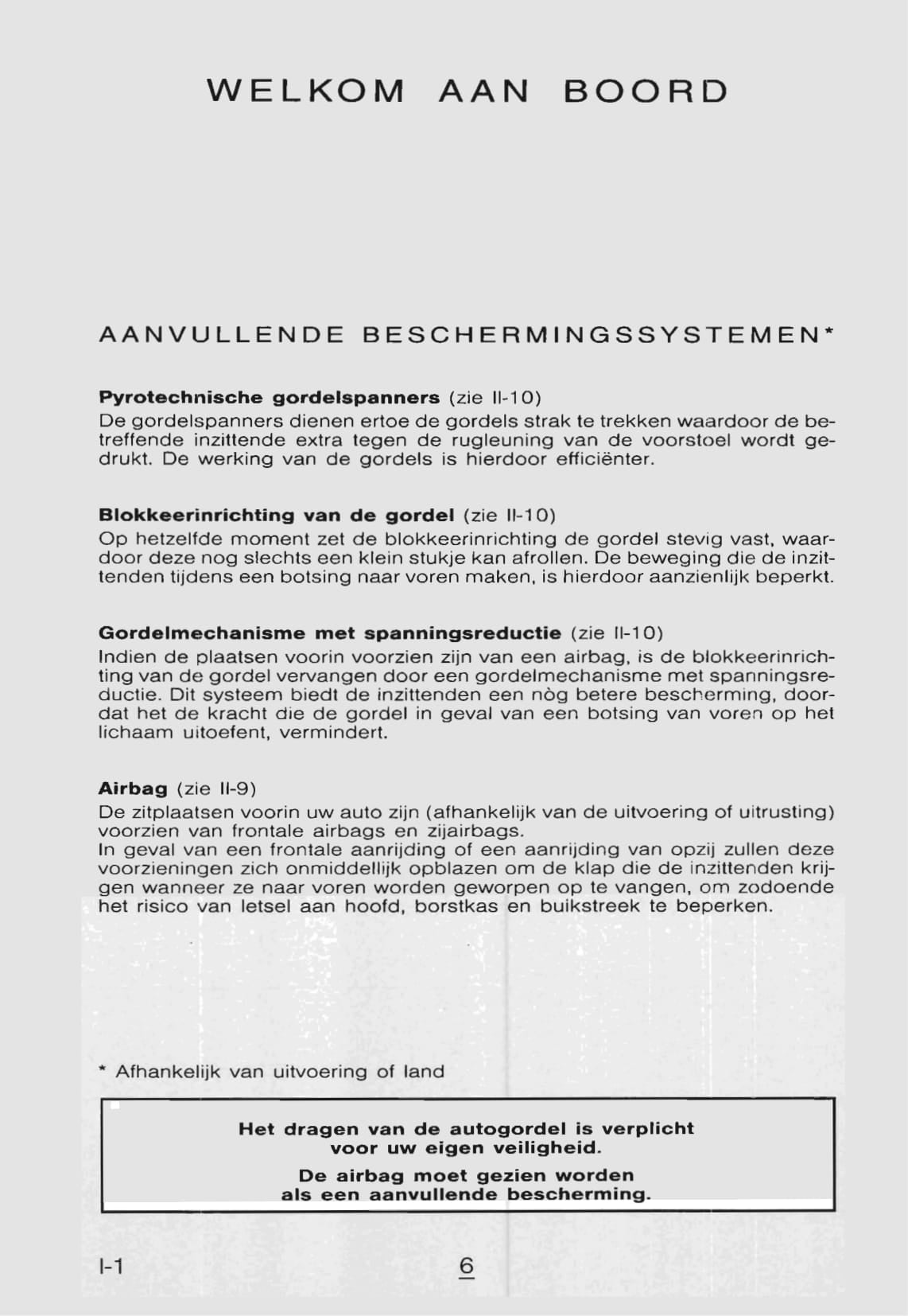 1998-1999 Citroën Xantia Owner's Manual | Dutch