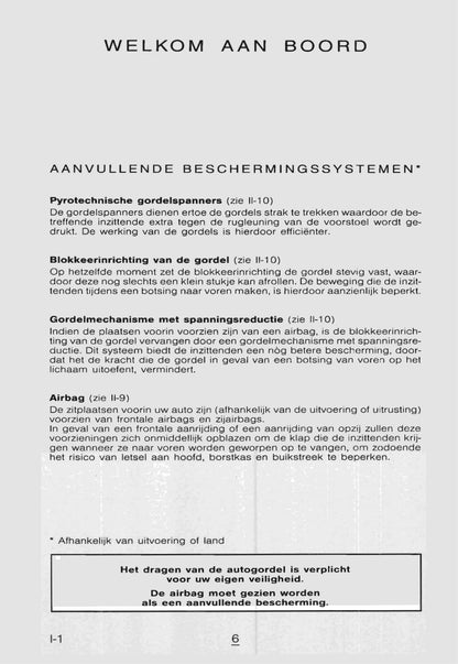 1998-1999 Citroën Xantia Owner's Manual | Dutch