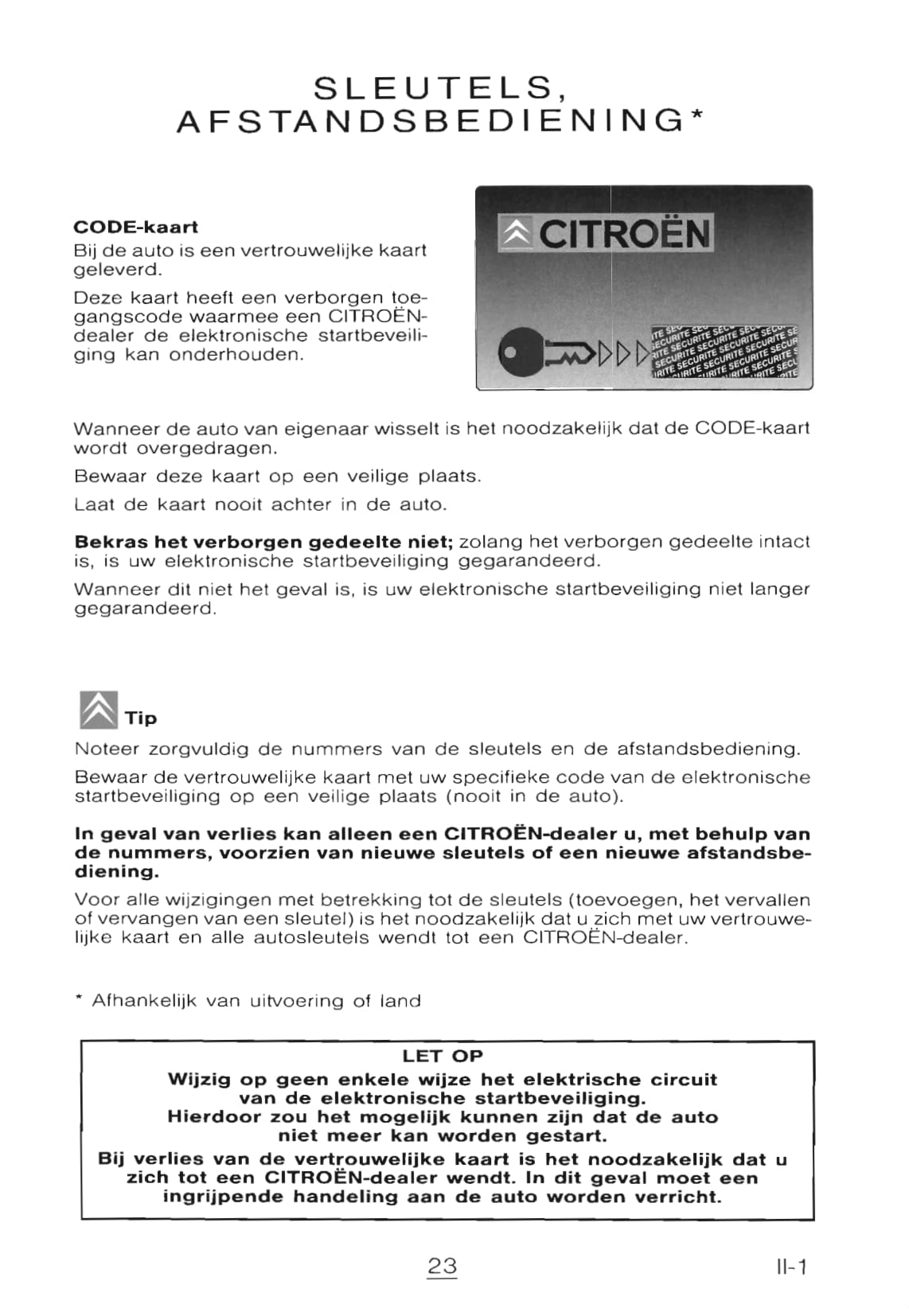 1998-1999 Citroën Xantia Owner's Manual | Dutch