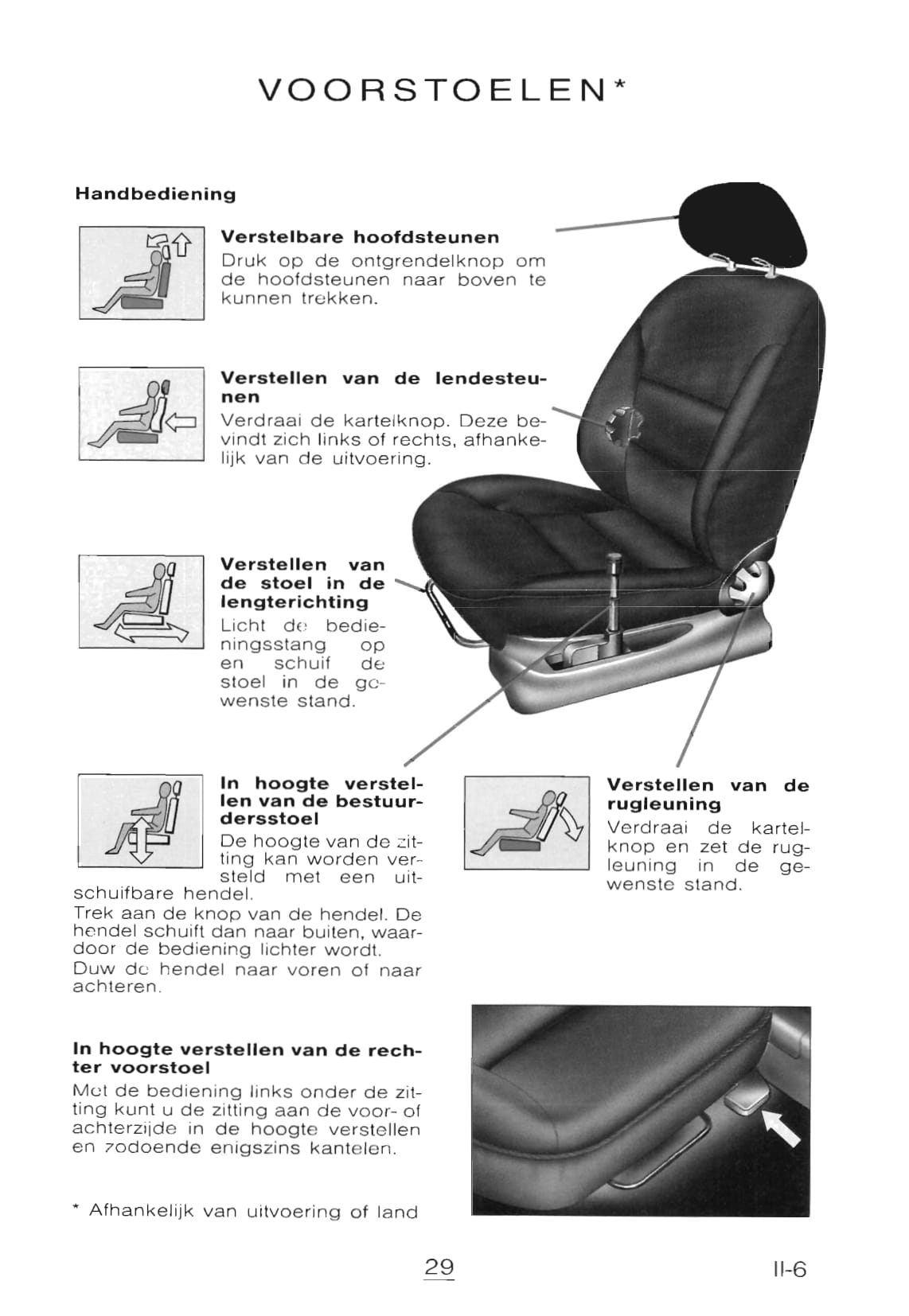 1998-1999 Citroën Xantia Owner's Manual | Dutch