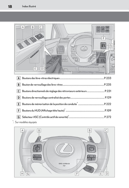 2017-2020 Lexus NX 300h Manuel du propriétaire | Français