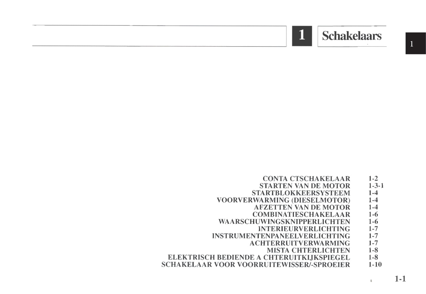 1997-1998 Kia Sportage Bedienungsanleitung | Niederländisch