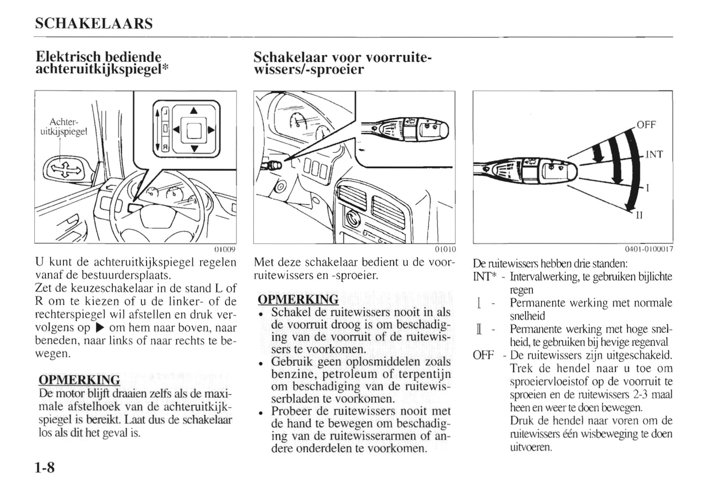 1997-1998 Kia Sportage Bedienungsanleitung | Niederländisch