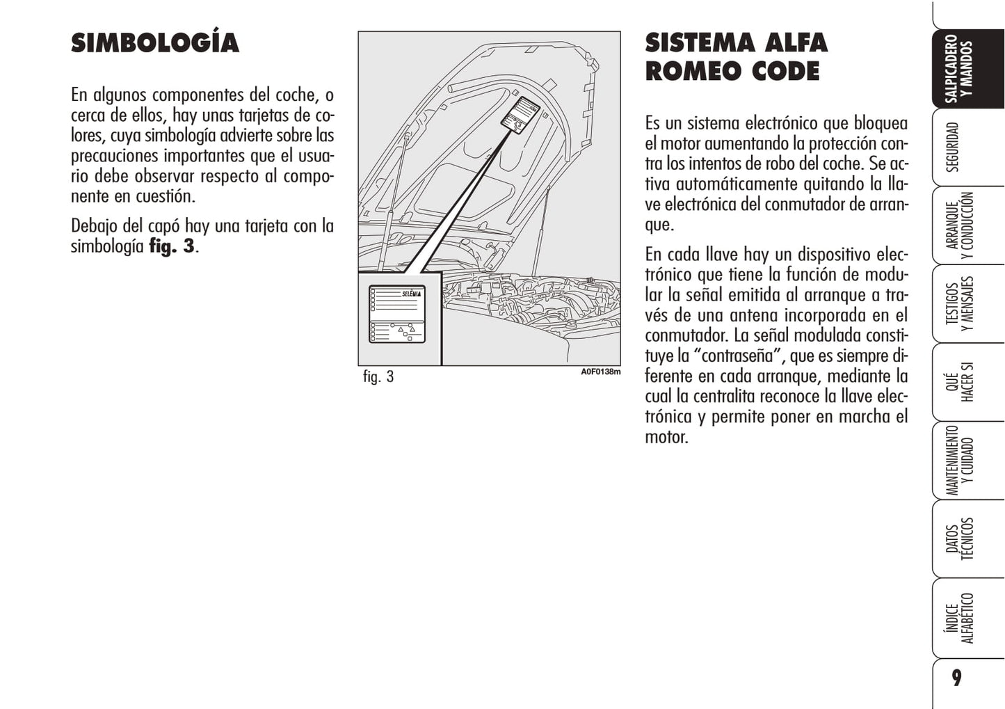 2008-2011 Alfa Romeo Brera Manuel du propriétaire | Espagnol