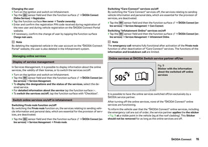 2018-2019 Skoda Octavia Gebruikershandleiding | Engels