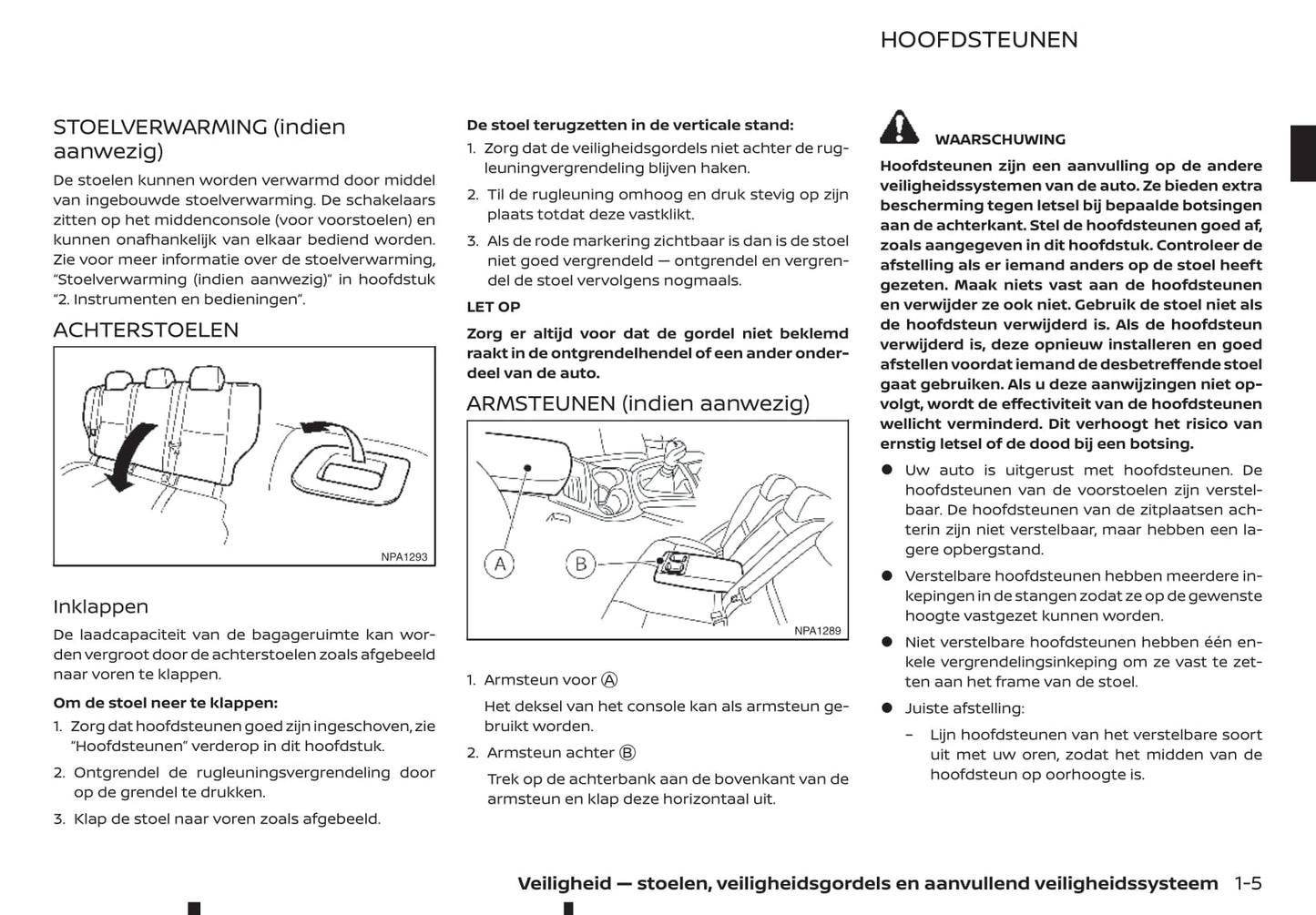 2019-2020 Nissan Qashqai Gebruikershandleiding | Nederlands