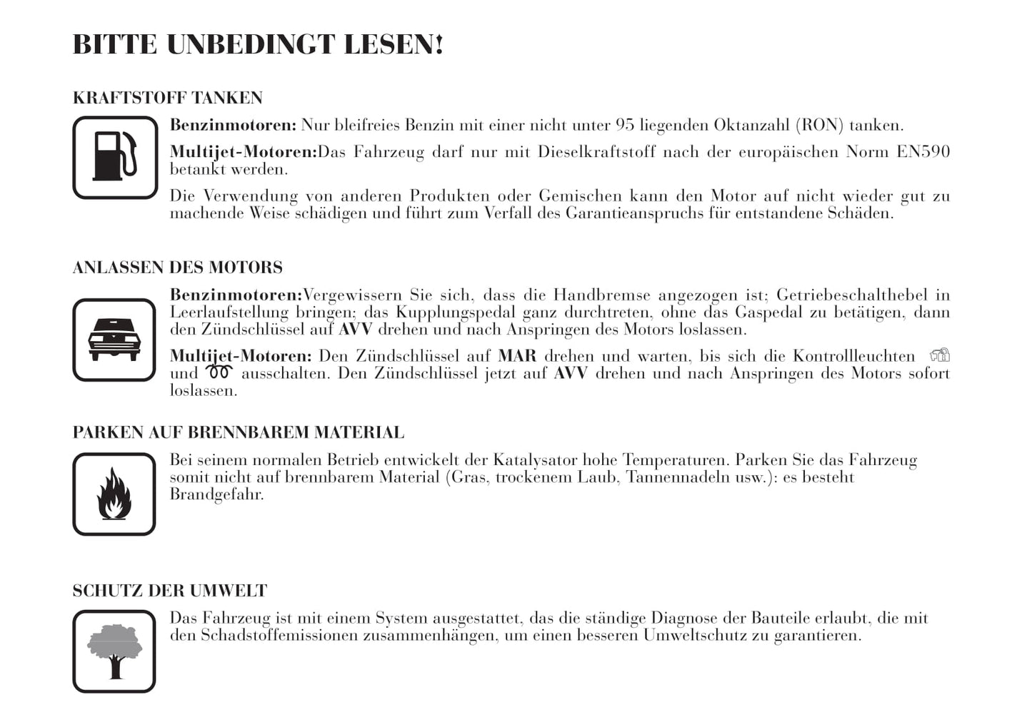 2004-2008 Lanica Musa Owner's Manual | German