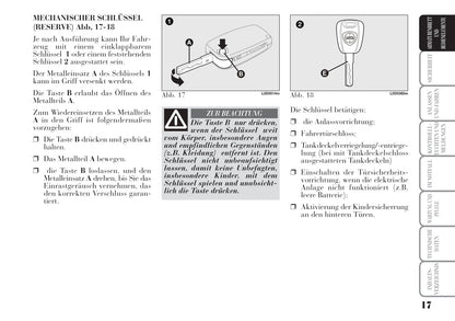 2004-2008 Lanica Musa Owner's Manual | German