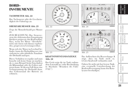 2004-2008 Lanica Musa Owner's Manual | German