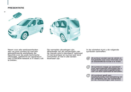 2016-2017 Citroën Berlingo Multispace Bedienungsanleitung | Niederländisch