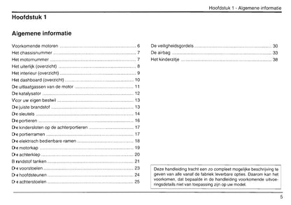 1999-2002 Daihatsu Move Bedienungsanleitung | Niederländisch