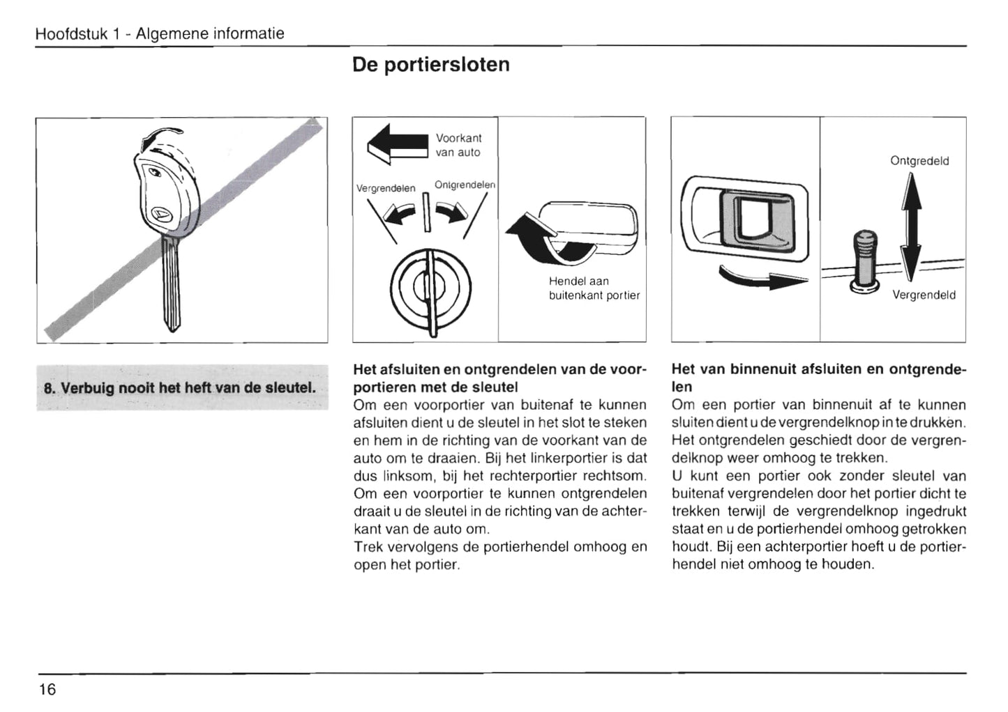 1999-2002 Daihatsu Move Bedienungsanleitung | Niederländisch