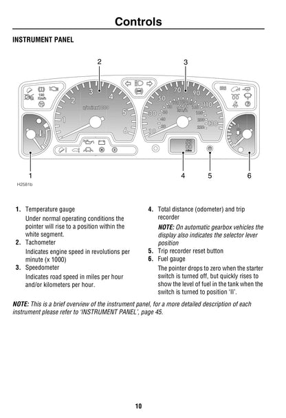 1999-2002 Land Rover Discovery 2 Manuel du propriétaire | Anglais